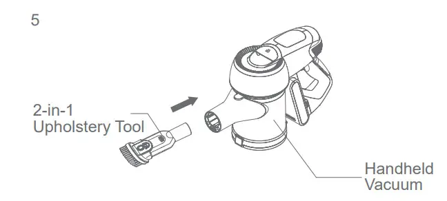 JIMMY JV53 Lite Handheld Cordless Vacuum Cleaner - Figure 6