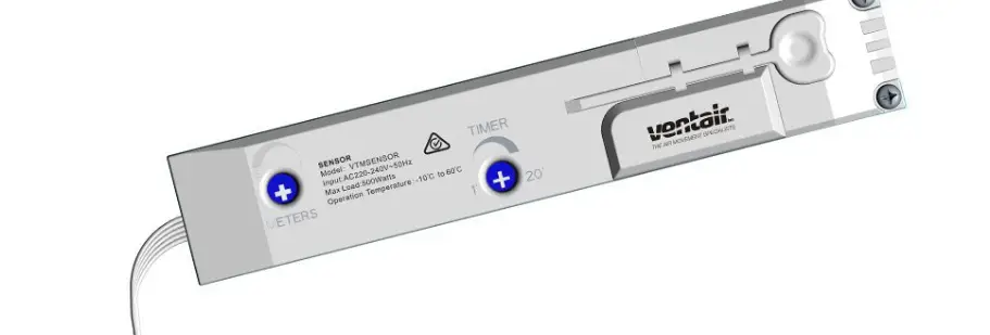 Ventair Vtmsensor Exhaust Fan Motion Sensor Instruction Manual Ventair Vtmsensor Exhaust Fan Motion Sensor Instruction Manual