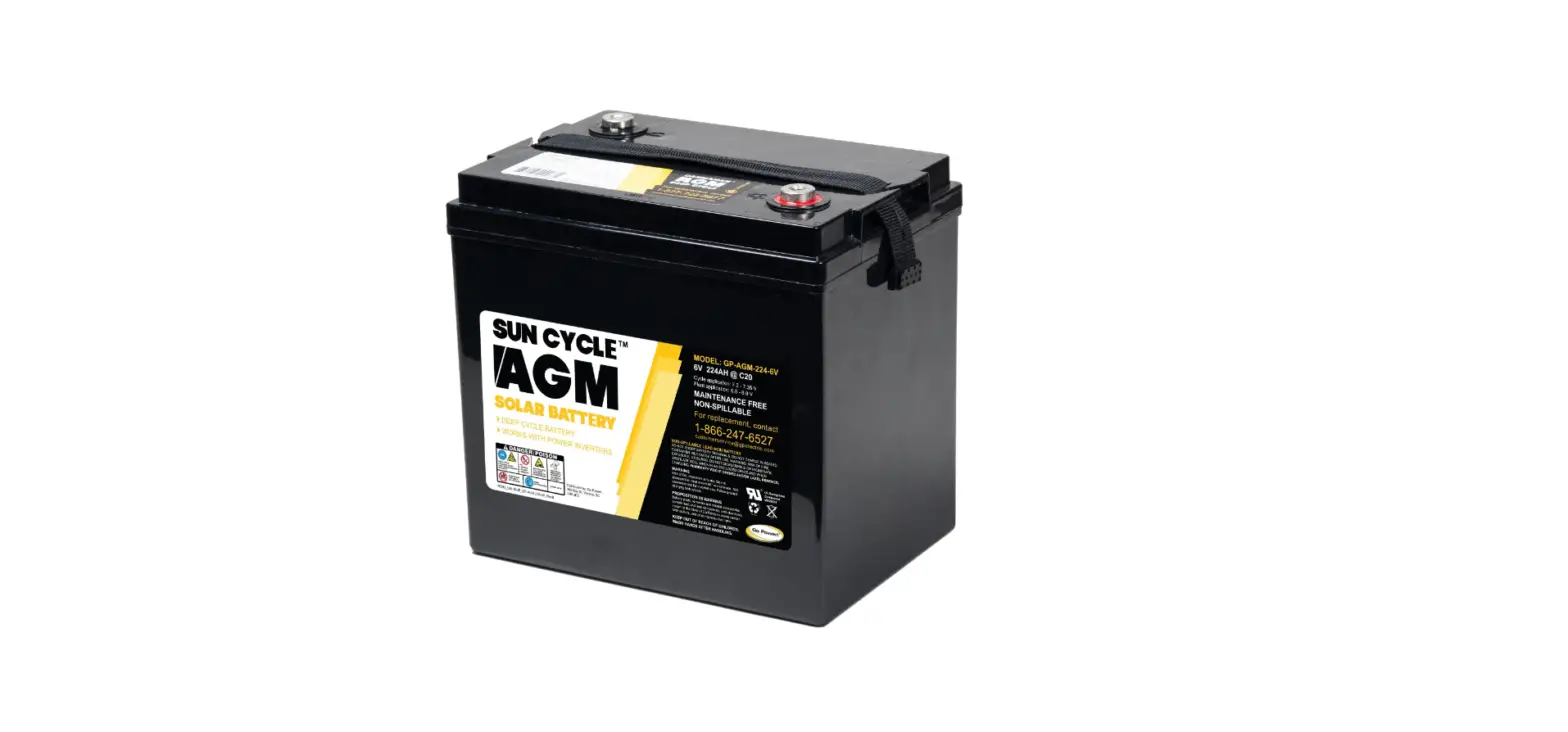 Dometic Gp-agm-224-6v Agm Battery User Guide
