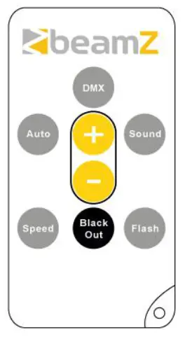 beamZ Strobe Moon 2 in 1 Party Effect - FIG
