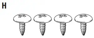 Phillips screws