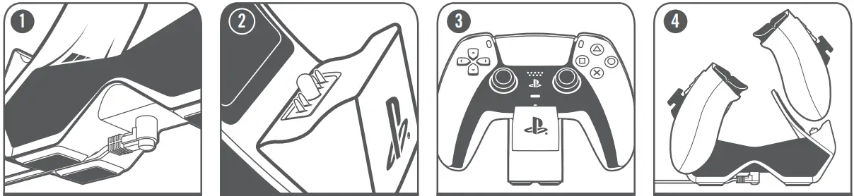PowerA 1516956-01 (NA) Twin Charging Station for DualSense Wireless Controllers-FIG2