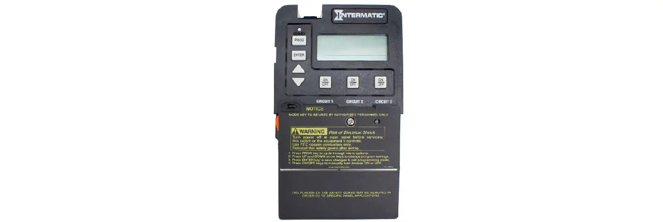 Intermatic P1353me 3 Circuit Pool/spa Digital Time Switch Instruction Manual