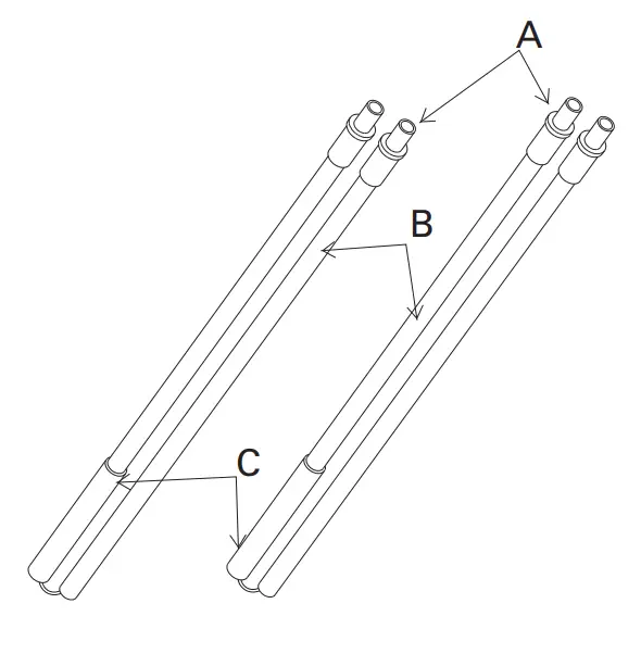 RUKKET SKEE100 POP UP GOLF CHIPPING NET Included Equipment