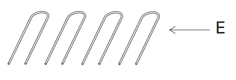 RUKKET SKEE100 POP UP GOLF CHIPPING NET Included Equipment