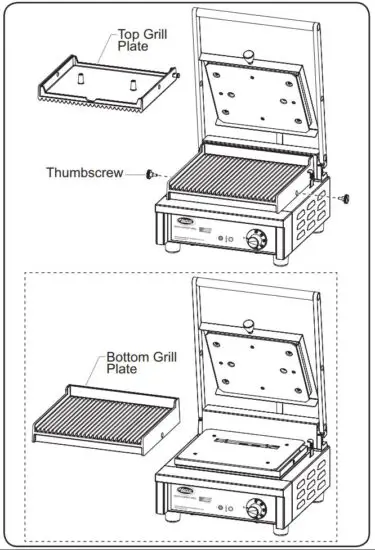 FIG 17 Removing the Cotter and Axis Pins