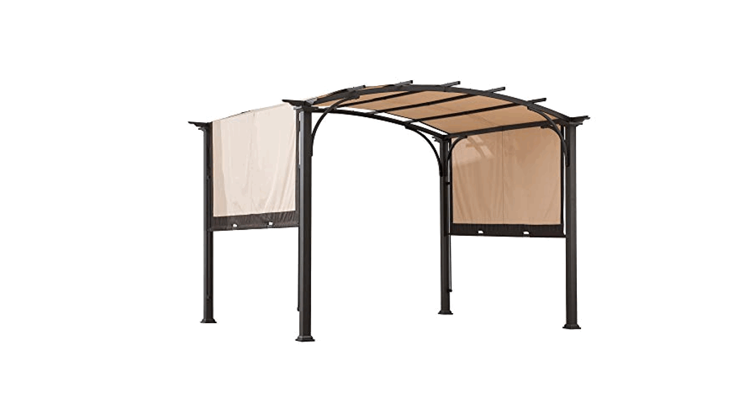 Sunjoy Group A106005400 Lindt 10x8 Ft. Steel Arched Pergola Instruction Manual