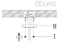 Uolfin 4978119 2-Light 12 Inch LED Semi-flush Mount Light-10