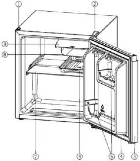 PKM KS45 E Larder Fridge 14