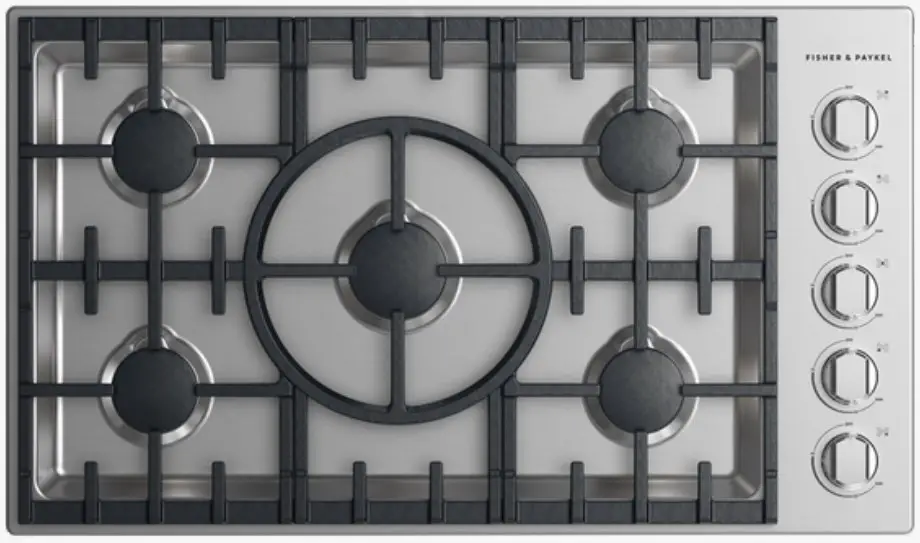 FISHER   PAYKEL CDV2-365HL N Gas Cooktop, 36 Icnh, LPG