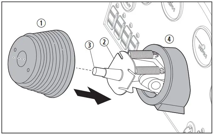 DOMETIC PT2000-2 Steering System Pro Trim Installation Guide - Mount the Boot