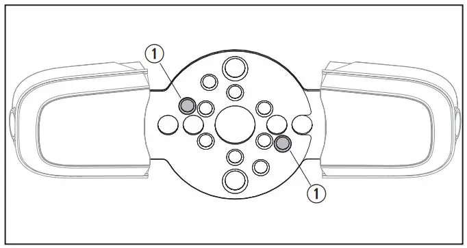 DOMETIC PT2000-2 Steering System Pro Trim Installation Guide - Rotary Steering System Drill Locations