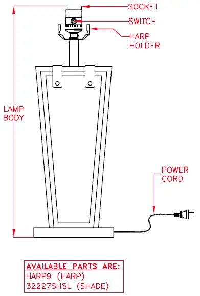 Kenroy-Home-32227SL-Table-Lamp-installation-manual-img-2