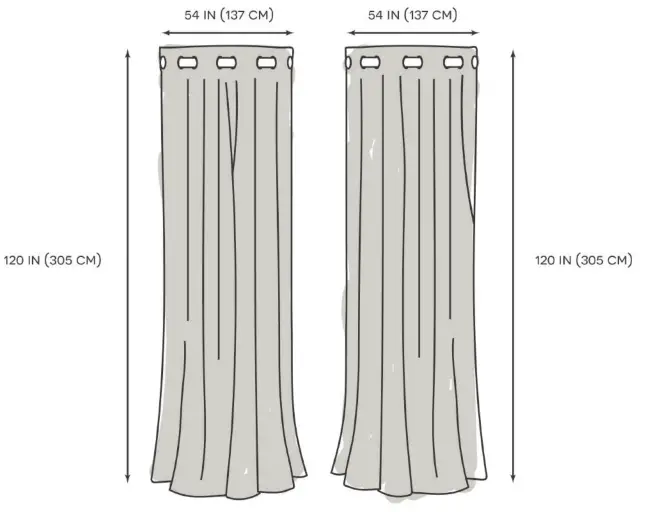 EXCLUSIVE HOME YG013548DSEHC1 Cabana Mecca Orange Solid Light Filtering 54 in. x 84 in. Hook and Loop