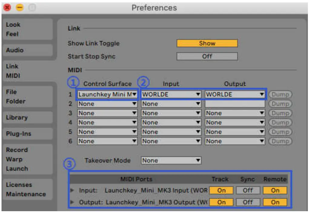 Using your PANDAMINI II with Ableton Live