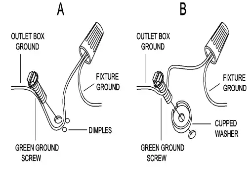 ZEVNI A04474 Elvia 4-Light Black Transitional Cage Chandelier - Figure 6
