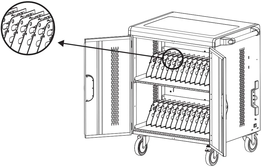 Cable Management and charge mode