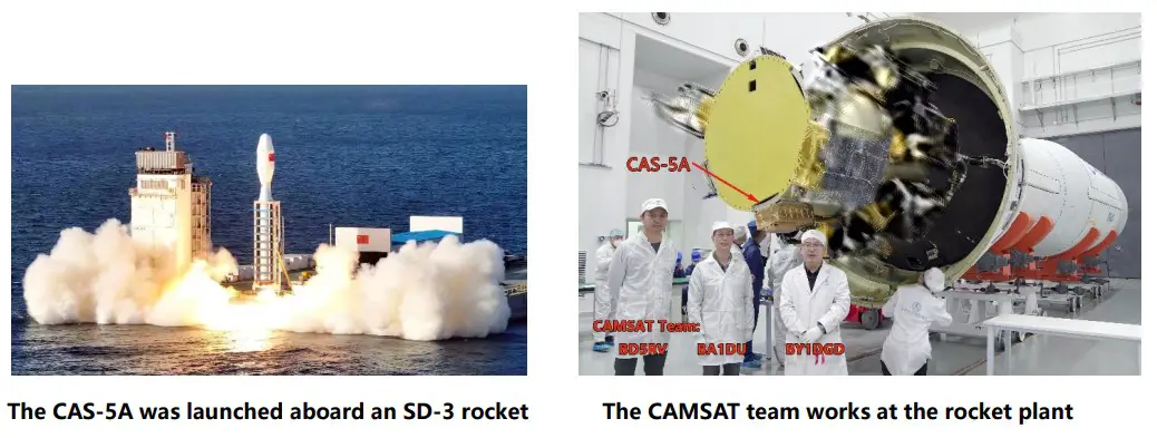 CAMSAT CAS-5A Amateur Radio Satellite - fig 1