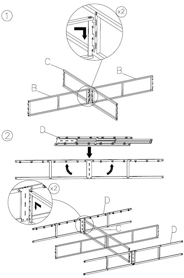 ASHLEY-M98x42-King-Size-Black-Box-Spring-fig 2