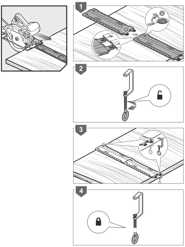 RYOBI RCS1600-KSR Circular Saw with Laser-FIG12