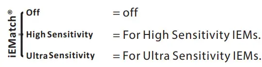 ifi Micro iDSD Signature Transportable USB DAC - iEMatch® switch
