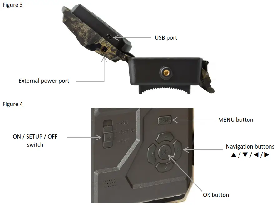 numaxes PIE1058 Camera Trap - Contents of the product 1