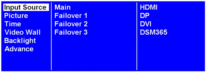 Navigating the On Screen Display (OSD) Menu