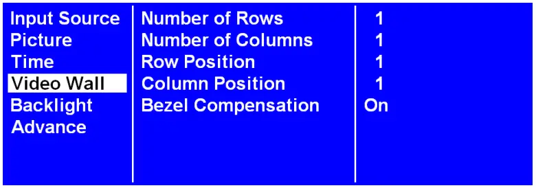 Navigating the On Screen Display (OSD) Menu