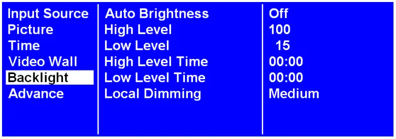 Navigating the On Screen Display (OSD) Menu