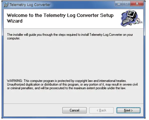 Futaba-1M23Z03818-Telemetry-Log-Converter-Ver1.10-Software-1