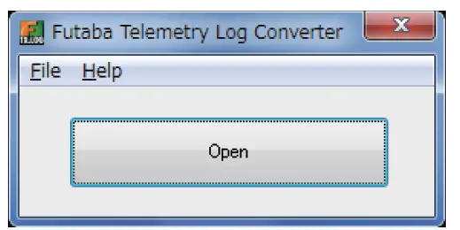 Futaba-1M23Z03818-Telemetry-Log-Converter-Ver1.10-Software-5