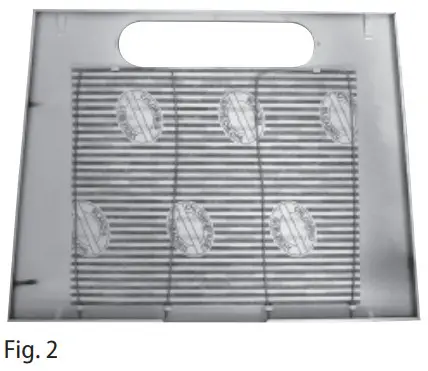 concept OPP1060 Under Cabinet Range Hood - Light switch 2