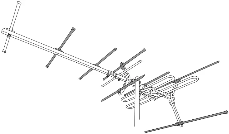 Matchmaster 03MM-DC21V High Gain Digital TV Antenna 1