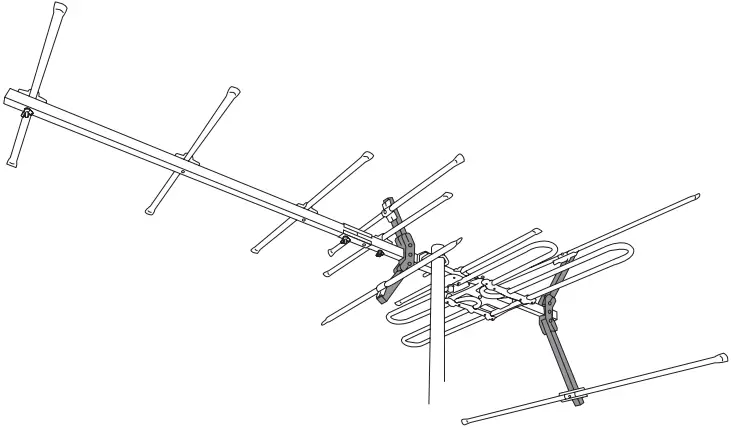 Matchmaster 03MM-DC21V High Gain Digital TV Antenna 2