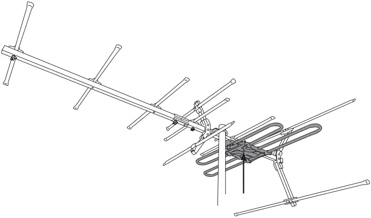 Matchmaster 03MM-DC21V High Gain Digital TV Antenna 3
