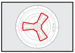 EARTHQUAKE 6.5 INCeiling Speaker With EZ Mount System OH6 - warnming - OH6 INSTALLATION - OH6 speaker - OH6 INSTALLATION 2