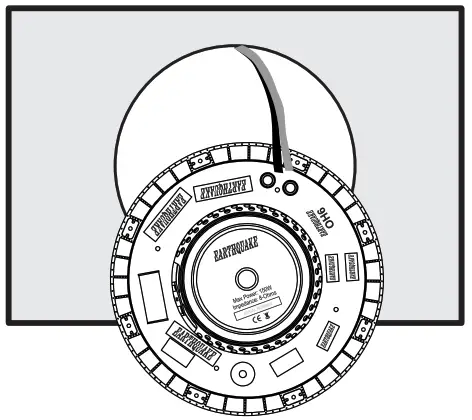 EARTHQUAKE 6.5 INCeiling Speaker With EZ Mount System OH6 - warnming - OH6 INSTALLATION - OH6 speaker