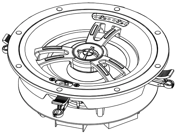 EARTHQUAKE 6.5 INCeiling Speaker With EZ Mount System OH6