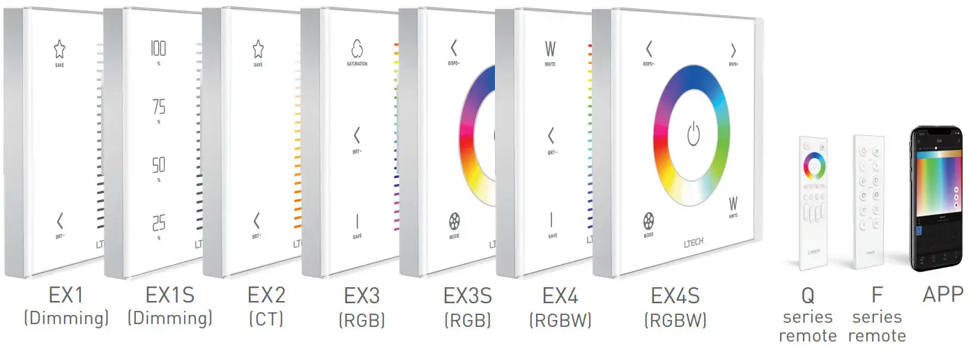 LTECH EX Series Touch Panel - Ma ualn