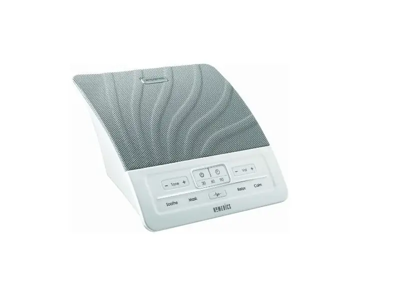 Homedics Hds-2000 Deep Sleep Sleep Therapy Machine Instruction Manual And Warranty Information Homedics Hds-2000 Deep Sleep Sleep Therapy Machine Instruction Manual And Warranty Information