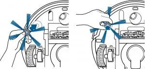Installing Side Brushes