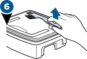 Cleaning Dust Bin Instructions