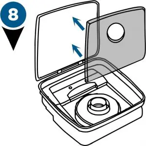 Cleaning Dust Bin Instructions