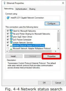AMETEK VIRALERT 3-Properties button