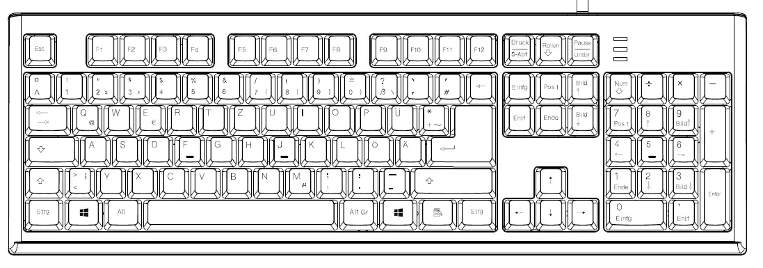 hama Wired Keyboard AKC-100