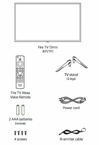 amazon Fire TV 6575 Omni 65-Inch TV fig1