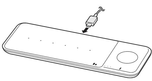 cable supplied with the device