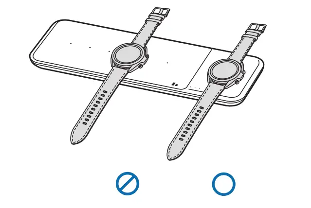 Charging the Galaxy Watches