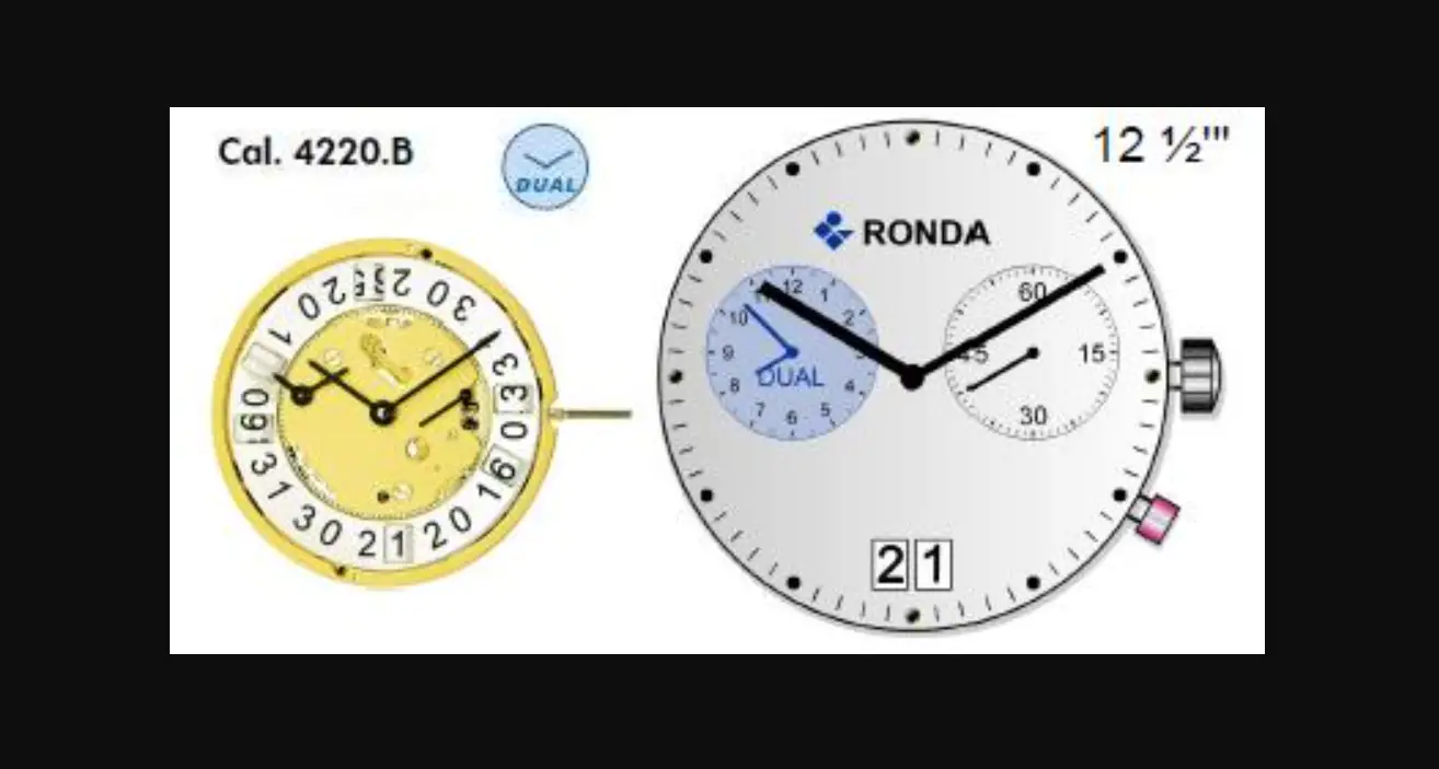 Ronda Startech Movement Cal. 4120.b User Manual