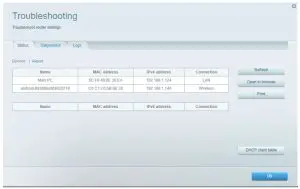 LINKSYS AE6350 R63 AC1200 Router - network